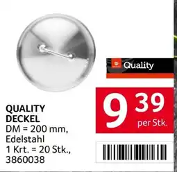 Transgourmet Quality deckel Angebot