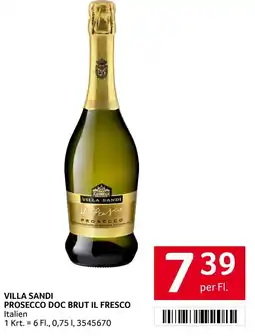 Transgourmet Villa sandi prosecco doc brut il fresco Angebot