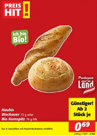 Haubis wachauer oder bio kornspitz