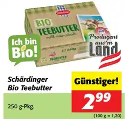 Nah&Frisch Schärdinger Bio Teebutter Angebot