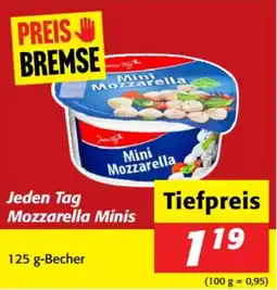 Nah&Frisch Jeden tag mini mozzarella Angebot