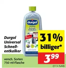 Nah&Frisch Durgol Universal Schnell- entkalker Angebot