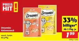 Nah&Frisch Dreamies katzensnack Angebot