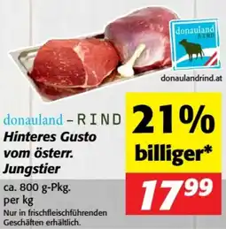 Nah&Frisch Hinteres gusto vom österr. jungstier Angebot