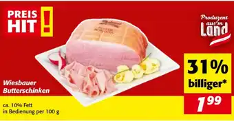 Nah&Frisch Wiesbauer butterschinken Angebot