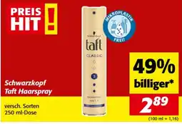 Nah&Frisch Schwarzkopf taft haarspray Angebot