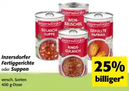 Nah&Frisch Inzersdorfer fertiggerichte oder suppen Angebot