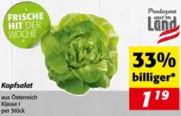 Nah&Frisch Kopfsalat Angebot