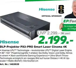 EP Hisense DLP-Projektor PX3-PRO Smart Laser Cinema 4K Angebot