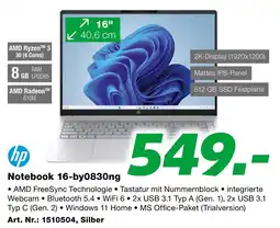 EP Notebook 16-by0830ng Angebot