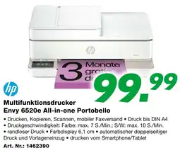 EP Multifunktionsdrucker Envy 6520e All-in-one Portobello Angebot