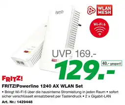 EP FRITZ!Powerline 1240 AX WLAN Set Angebot