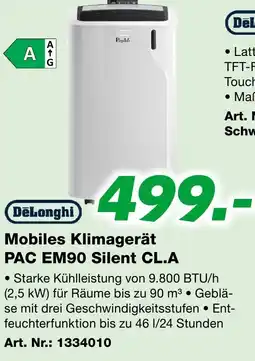 EP Mobiles klimagerät pac em90 silent cl.a Angebot