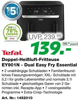 EP Doppel-Heißluft EY901N - Dual Easy • 2 unabhängige Schubladen Angebot
