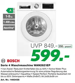 EP Serie 4 Waschmaschine WAN2821EP Angebot