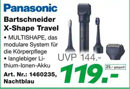 EP Panasonic Bartschneider X-Shape Travel Angebot