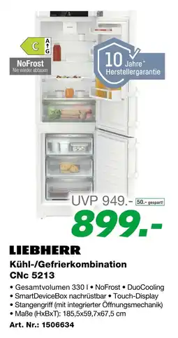 EP Kühl-/Gefrierkombination CNC 5213 Angebot