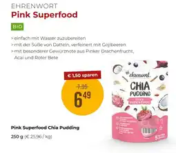 Martin Reformstark Pink Superfood Chia Pudding Angebot