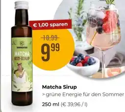 Martin Reformstark Matcha Sirup Angebot