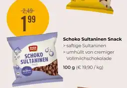 Martin Reformstark Schoko Sultaninen Snack Angebot