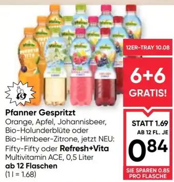 Maximarkt Pfanner Fruchtsäfte Gespritzt Angebot