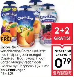 Maximarkt Capri Sun Fruchtsaftgetränk Angebot