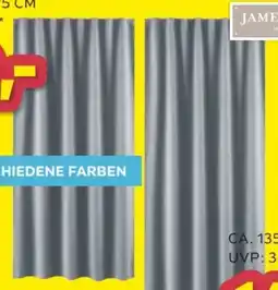 Möbelix James Wood Vorhang Simone Angebot