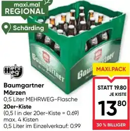 Maximarkt Baumgartner Märzen Angebot
