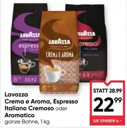 Maximarkt Lavazza Crema e Aroma, Espresso Italiano Cremoso oder Aromatico Angebot