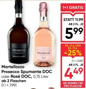 Maximarkt Martellozzo Prosecco Spumante Angebot