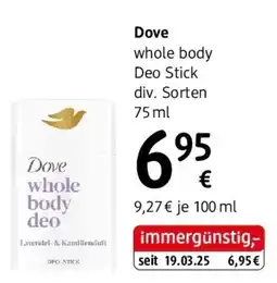 dm Dove Angebot