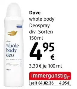 dm Dove Angebot