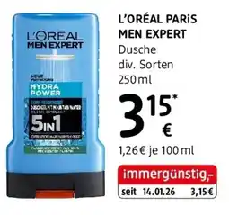dm L'oréal paris men expert Angebot