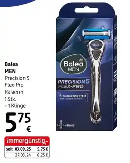 dm Balea men precision 5 flex-pro rasierer 1 stk. +1 klinge Angebot