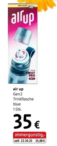 dm Air up gen 2 trinkflasche blue 1 stk. Angebot