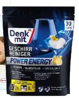 dm Denkmit Power Energy Geschirr Reiniger Caps Angebot
