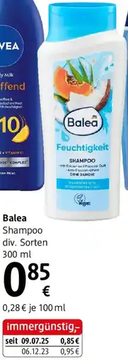 dm Balea Shampoo div. Sorten Angebot
