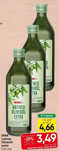 Spar SPAR natives Olivenöl extra Angebot