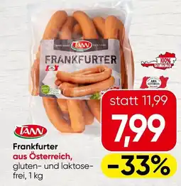 Spar Frankfurter Angebot