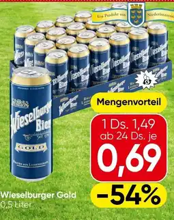 Spar Wieselburger Gold 0,5 Liter Angebot
