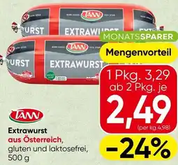 Spar Extrawurst Angebot