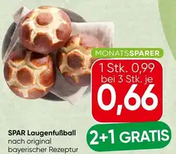 Spar SPAR Laugenfußball Angebot