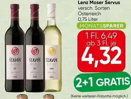 Spar Lenz Moser Servus Angebot