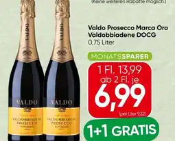 Spar Valdo Prosecco Marca Oro Valdobbiadene DOCG Angebot