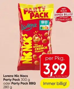 Spar Lorenz Nic Nacs Party Pack oder Party Pack BBQ Angebot