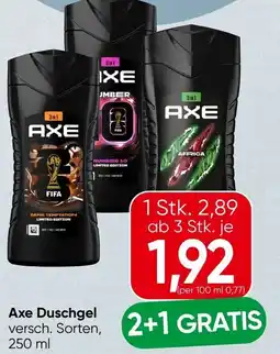 Spar Axe Duschgel Angebot