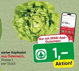 Spar Zarter kopfsalat aus österreich Angebot