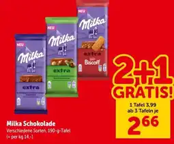 Interspar Milka Großzügiges Schokoladenstück Angebot