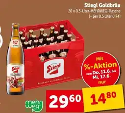 Interspar Stiegl Goldbräu Angebot