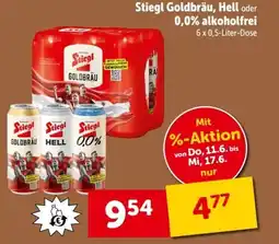 Interspar Stiegl Goldbräu Angebot